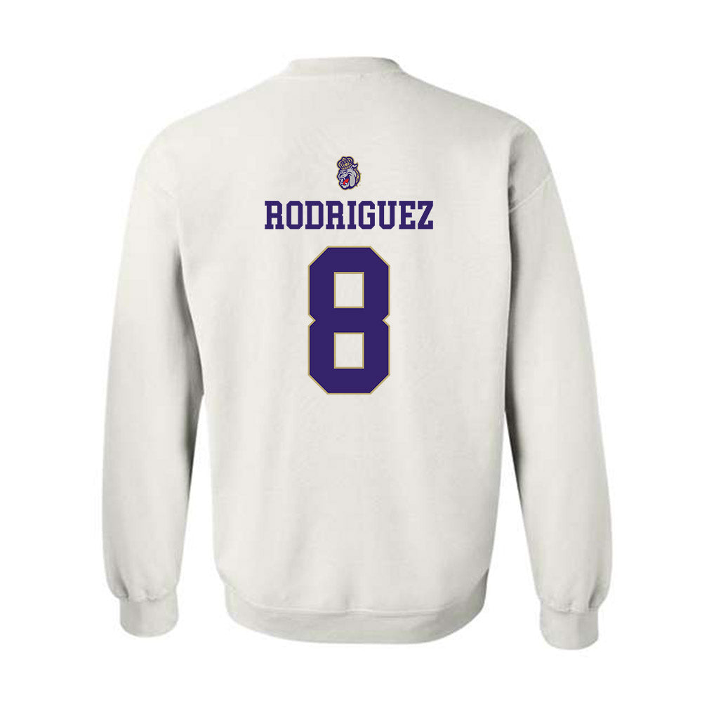 JMU - NCAA Men's Soccer : Zemi Rodriguez - Replica Shersey Crewneck Sweatshirt-1