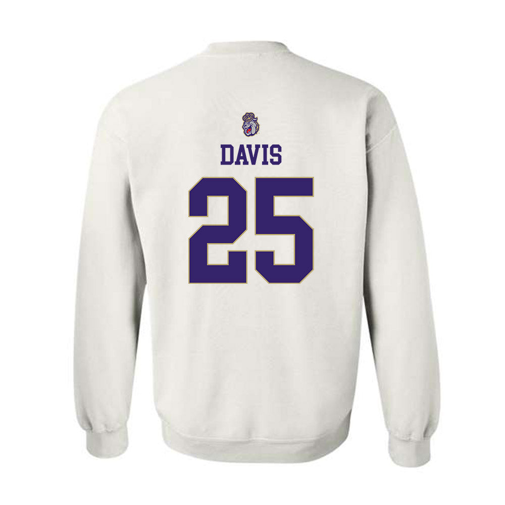 JMU - NCAA Women's Soccer : Abigail Davis - Replica Shersey Crewneck Sweatshirt-1