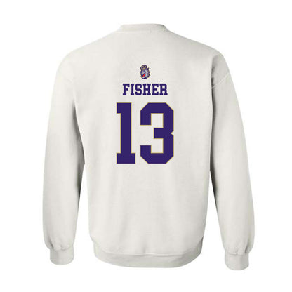 JMU - NCAA Women's Soccer : Abby Fisher - Replica Shersey Crewneck Sweatshirt-1