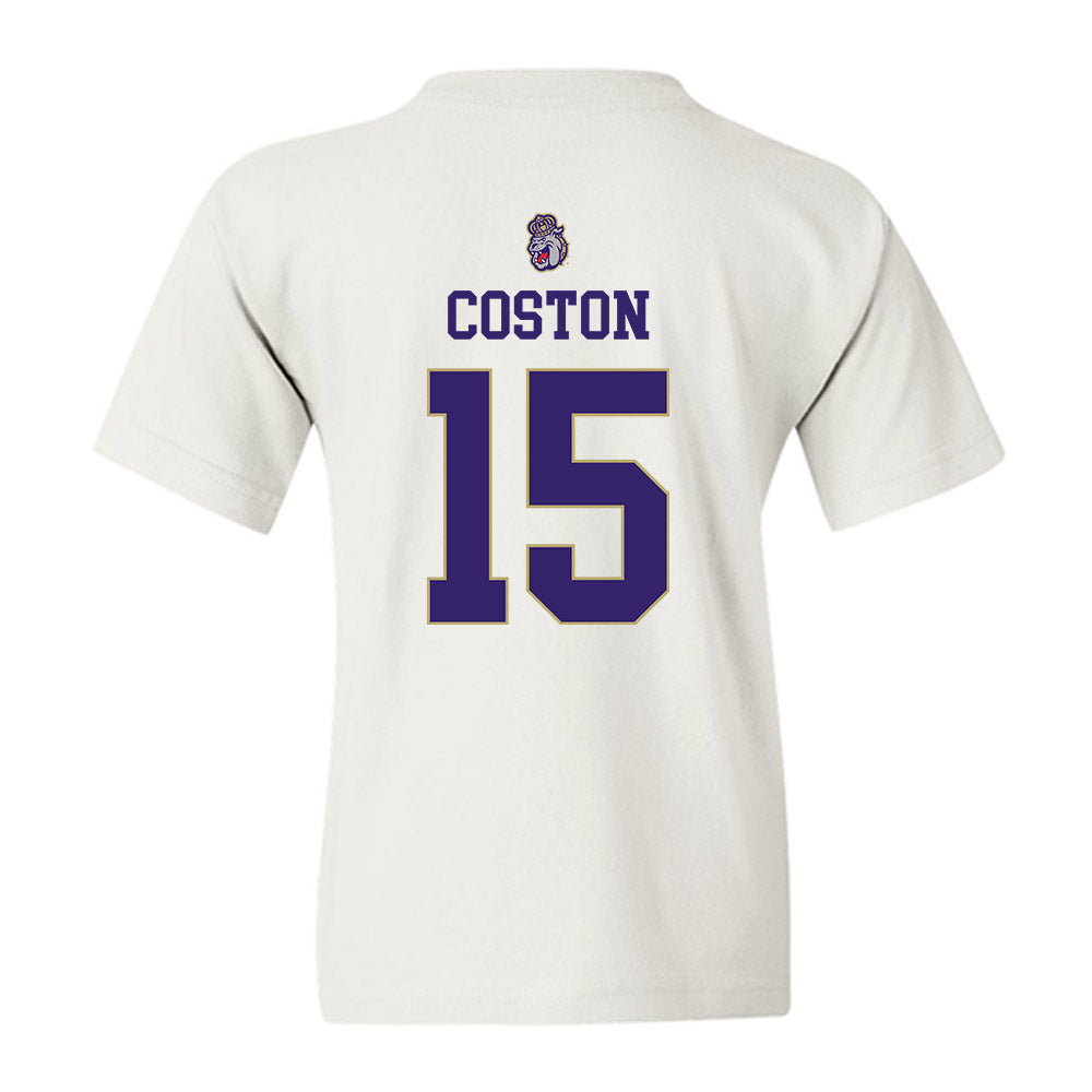 JMU - NCAA Women's Soccer : Bailey Coston - Replica Shersey Youth T-Shirt-1