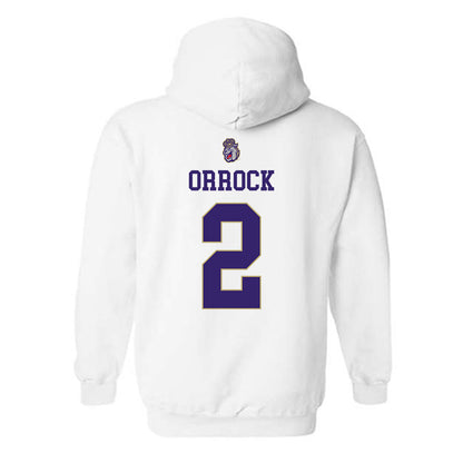 JMU - NCAA Women's Soccer : Audrey Orrock - Replica Shersey Hooded Sweatshirt-1