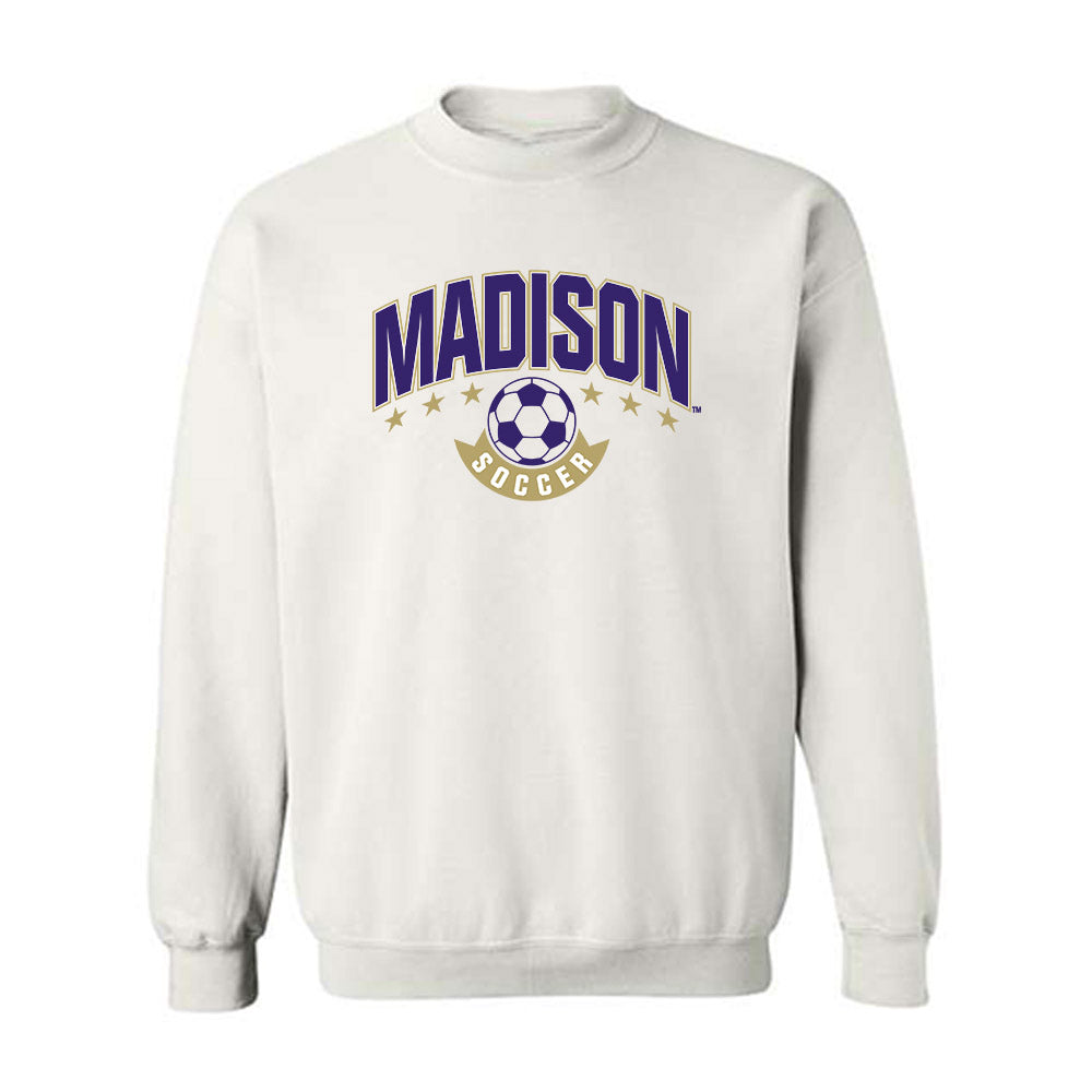 JMU - NCAA Women's Soccer : Kata Szombati - Replica Shersey Crewneck Sweatshirt-0
