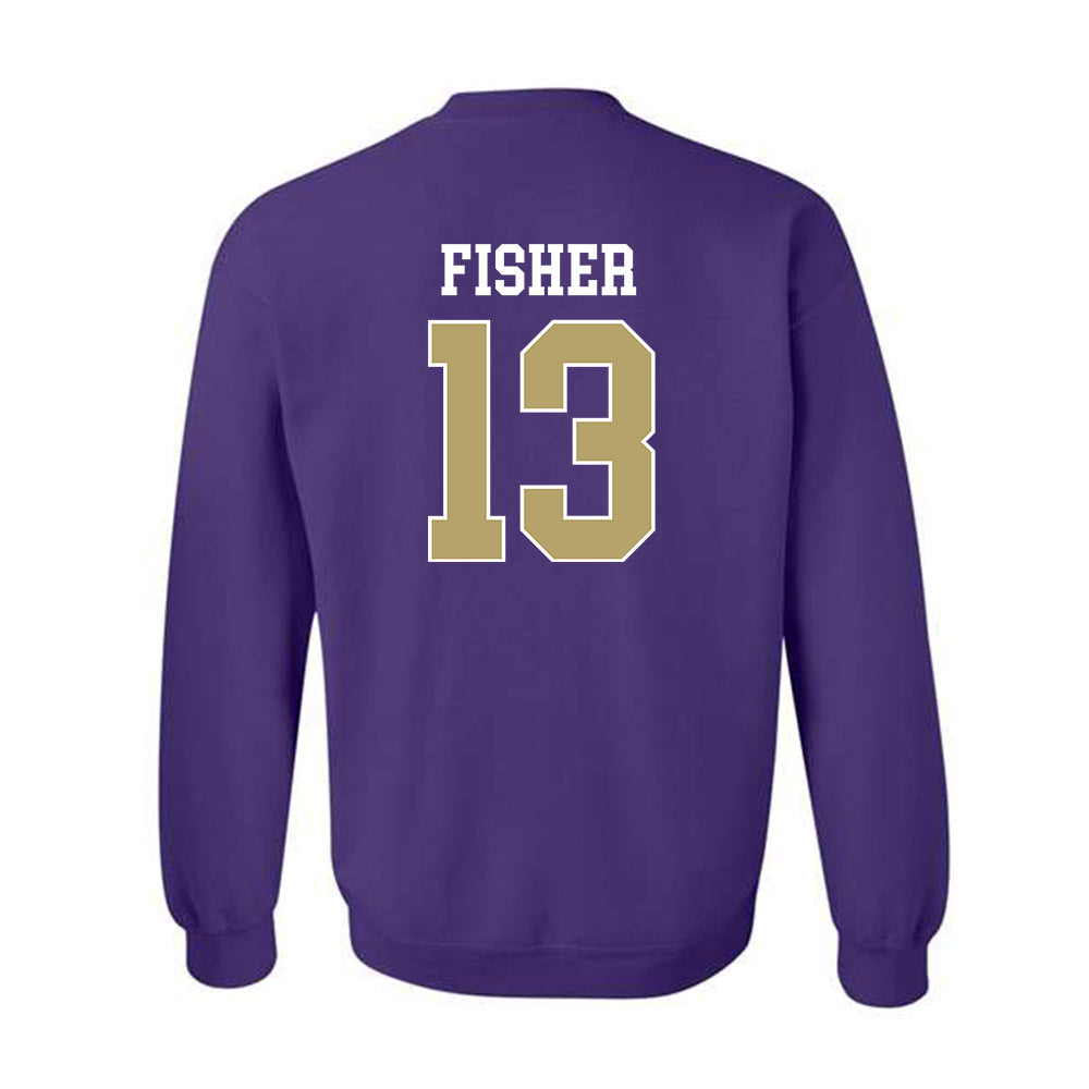 JMU - NCAA Women's Soccer : Abby Fisher - Crewneck Sweatshirt-1