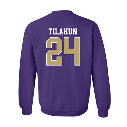 JMU - NCAA Men's Soccer : Henok Tilahun - Crewneck Sweatshirt-1