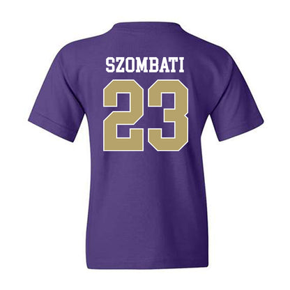 JMU - NCAA Women's Soccer : Kata Szombati - Youth T-Shirt-1