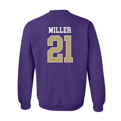 JMU - NCAA Men's Soccer : Tyler Miller - Crewneck Sweatshirt-1