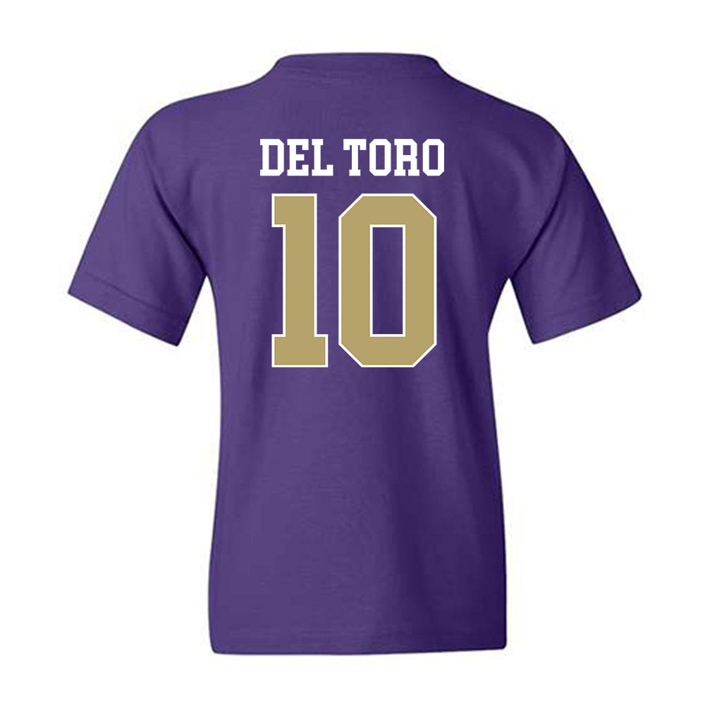 JMU - NCAA Women's Soccer : Olivia Del Toro - Youth T-Shirt-1
