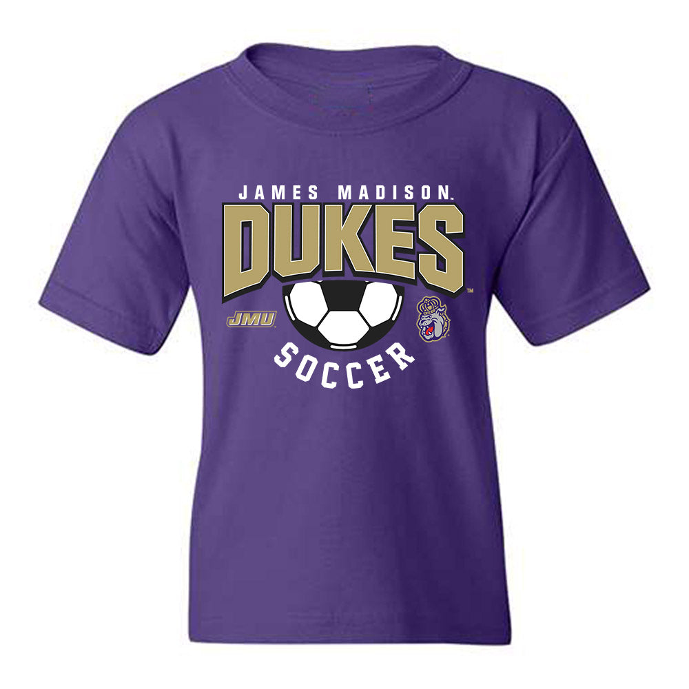 JMU - NCAA Women's Soccer : Kata Szombati - Youth T-Shirt-0