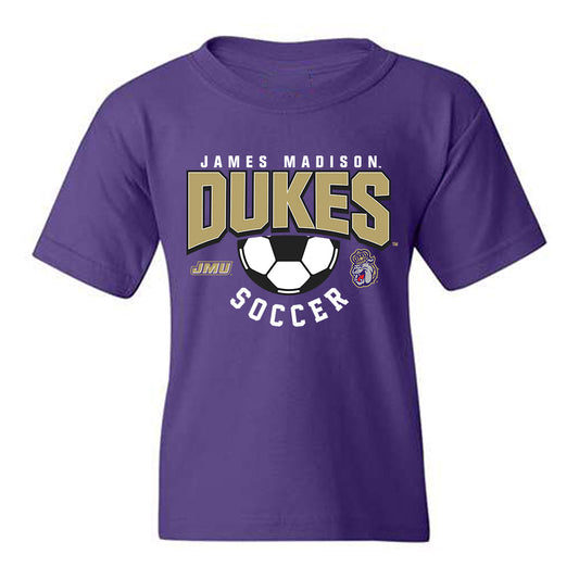 JMU - NCAA Women's Soccer : Abby Fisher - Youth T-Shirt-0