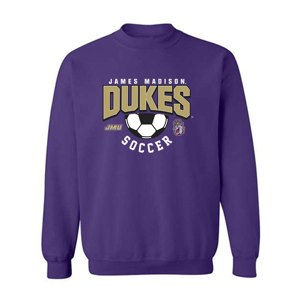 JMU - NCAA Men's Soccer : Tyler Miller - Crewneck Sweatshirt-0