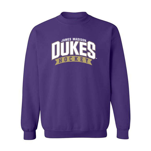 JMU - NCAA Women's Field Hockey : Kenzie King - Crewneck Sweatshirt-0