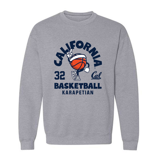 UC Berkeley - NCAA Men's Basketball : Jayden Karapetian - Fashion Shersey Crewneck Sweatshirt-0