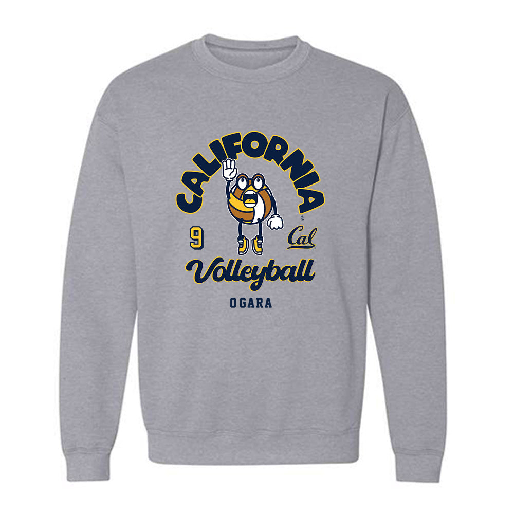 UC Berkeley - NCAA Women's Volleyball : Annemarie O'Gara - Fashion Shersey Crewneck Sweatshirt-0