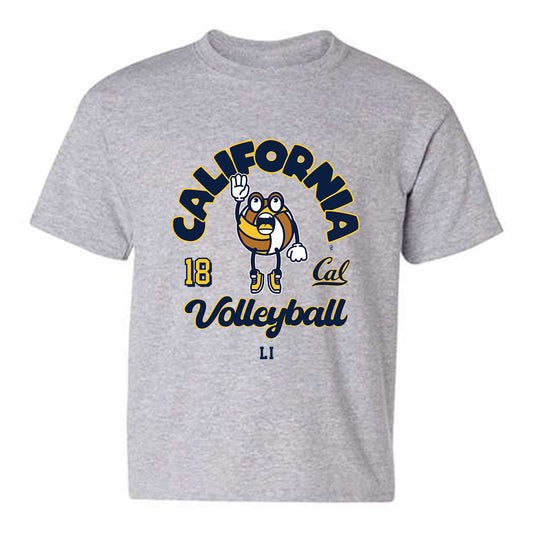 UC Berkeley - NCAA Women's Volleyball : Ashley Li - Fashion Shersey Youth T-Shirt-0