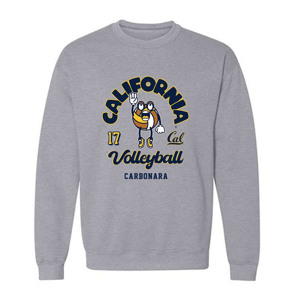 UC Berkeley - NCAA Women's Volleyball : Arissa Carbonara - Fashion Shersey Crewneck Sweatshirt-0