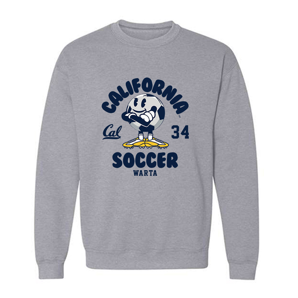 UC Berkeley - NCAA Women's Soccer : Emelia Warta - Fashion Shersey Crewneck Sweatshirt-0
