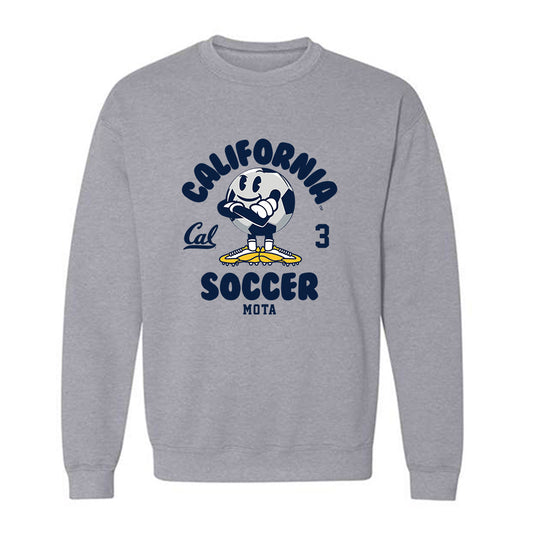 UC Berkeley - NCAA Men's Soccer : Giancarlo Mota - Fashion Shersey Crewneck Sweatshirt-0