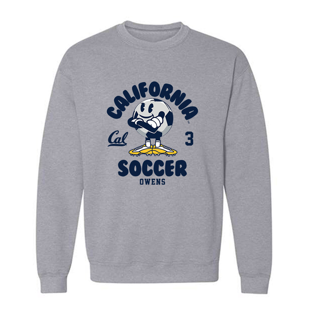 UC Berkeley - NCAA Women's Soccer : Gianna Owens - Fashion Shersey Crewneck Sweatshirt-0