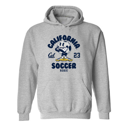 UC Berkeley - NCAA Men's Soccer : Cameron Robie - Fashion Shersey Hooded Sweatshirt-0