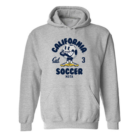 UC Berkeley - NCAA Men's Soccer : Giancarlo Mota - Fashion Shersey Hooded Sweatshirt-0