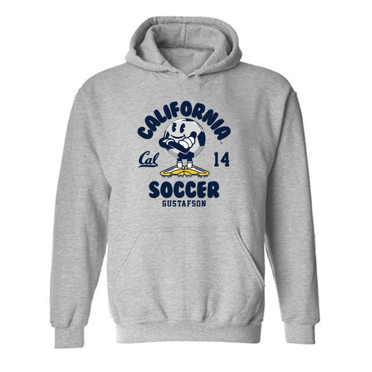 UC Berkeley - NCAA Men's Soccer : Griffin Gustafson - Fashion Shersey Hooded Sweatshirt-0