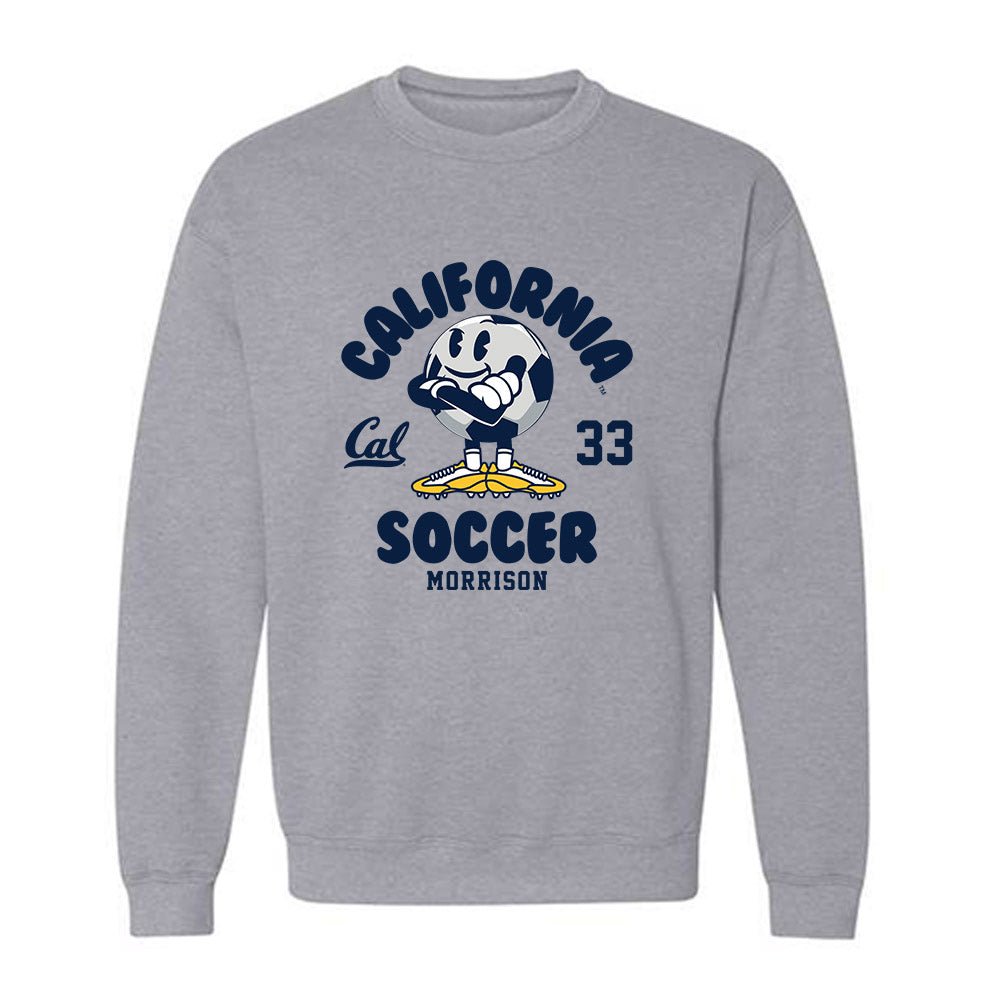 UC Berkeley - NCAA Men's Soccer : Beau Morrison - Fashion Shersey Crewneck Sweatshirt-0