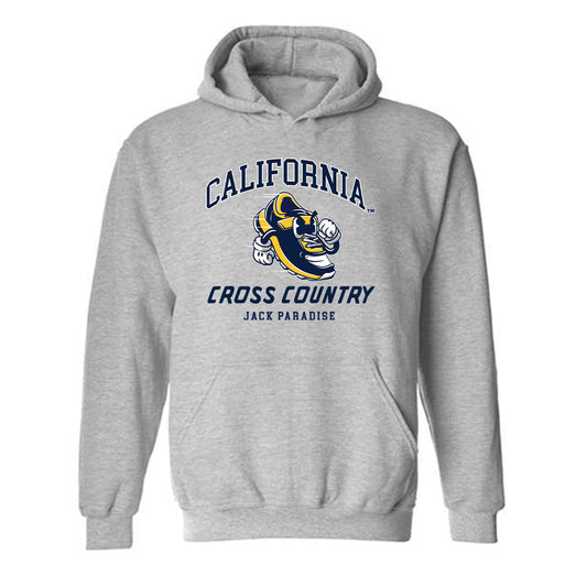UC Berkeley - NCAA Men's Cross Country : Jack Paradise - Fashion Shersey Hooded Sweatshirt-0