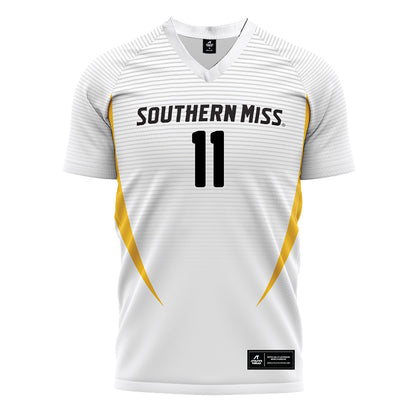 Southern Miss - NCAA Women's Soccer : Adaira Nakano - White Soccer Jersey-0