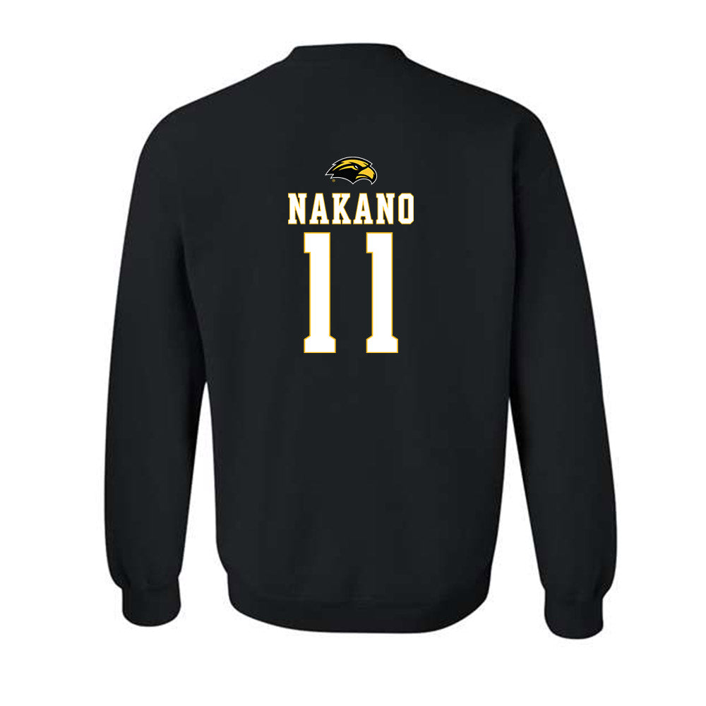 Southern Miss - NCAA Women's Soccer : Adaira Nakano - Replica Shersey Crewneck Sweatshirt-1