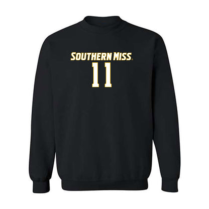 Southern Miss - NCAA Women's Soccer : Adaira Nakano - Replica Shersey Crewneck Sweatshirt-0
