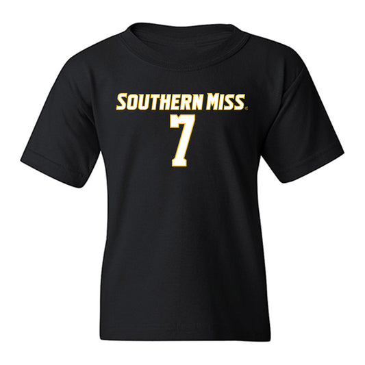 Southern Miss - NCAA Women's Soccer : Fatim Bangus - Replica Shersey Youth T-Shirt-0