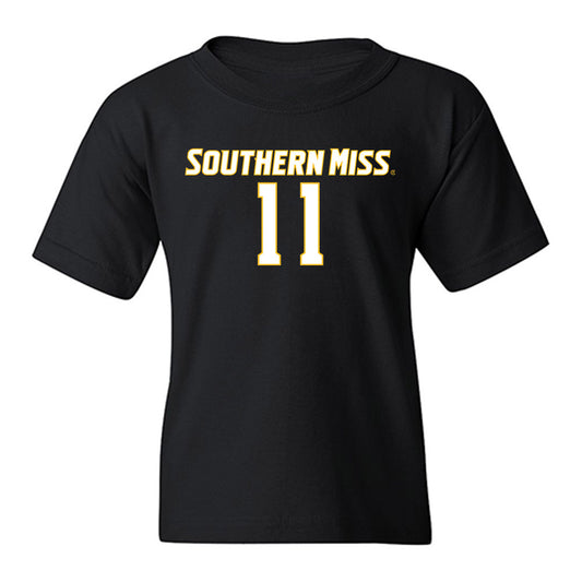 Southern Miss - NCAA Women's Soccer : Adaira Nakano - Replica Shersey Youth T-Shirt-0