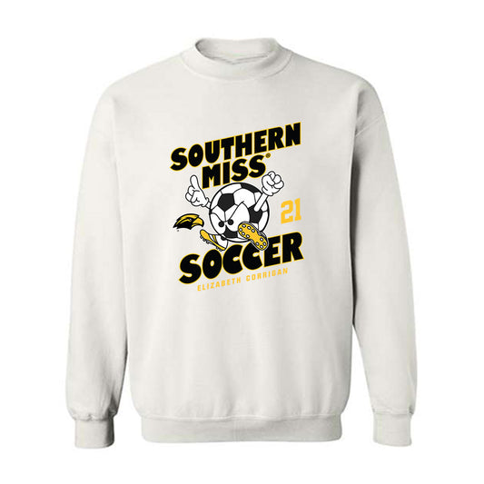 Southern Miss - NCAA Women's Soccer : Elizabeth Corrigan - Fashion Shersey Crewneck Sweatshirt-0