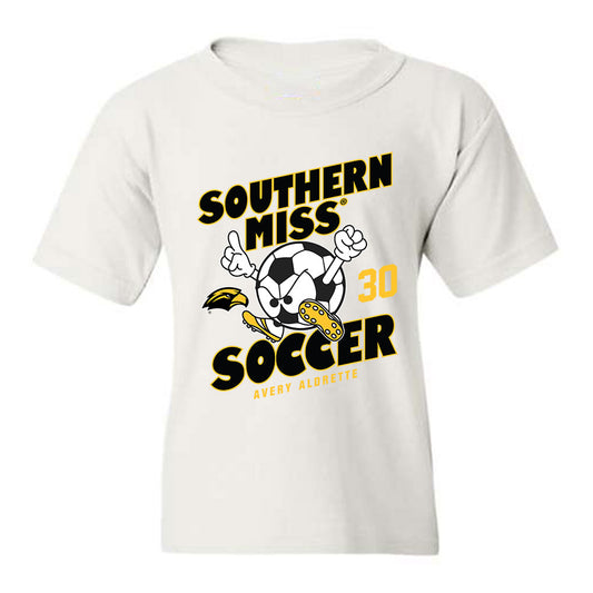 Southern Miss - NCAA Women's Soccer : Avery Aldrette - Fashion Shersey Youth T-Shirt