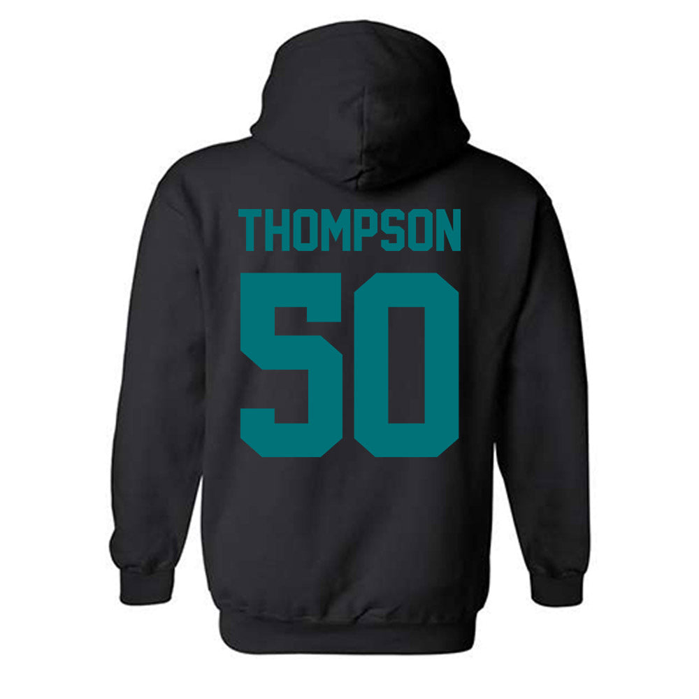 Coastal Carolina - NCAA Football : Nate Thompson - Classic Shersey Hooded Sweatshirt-1