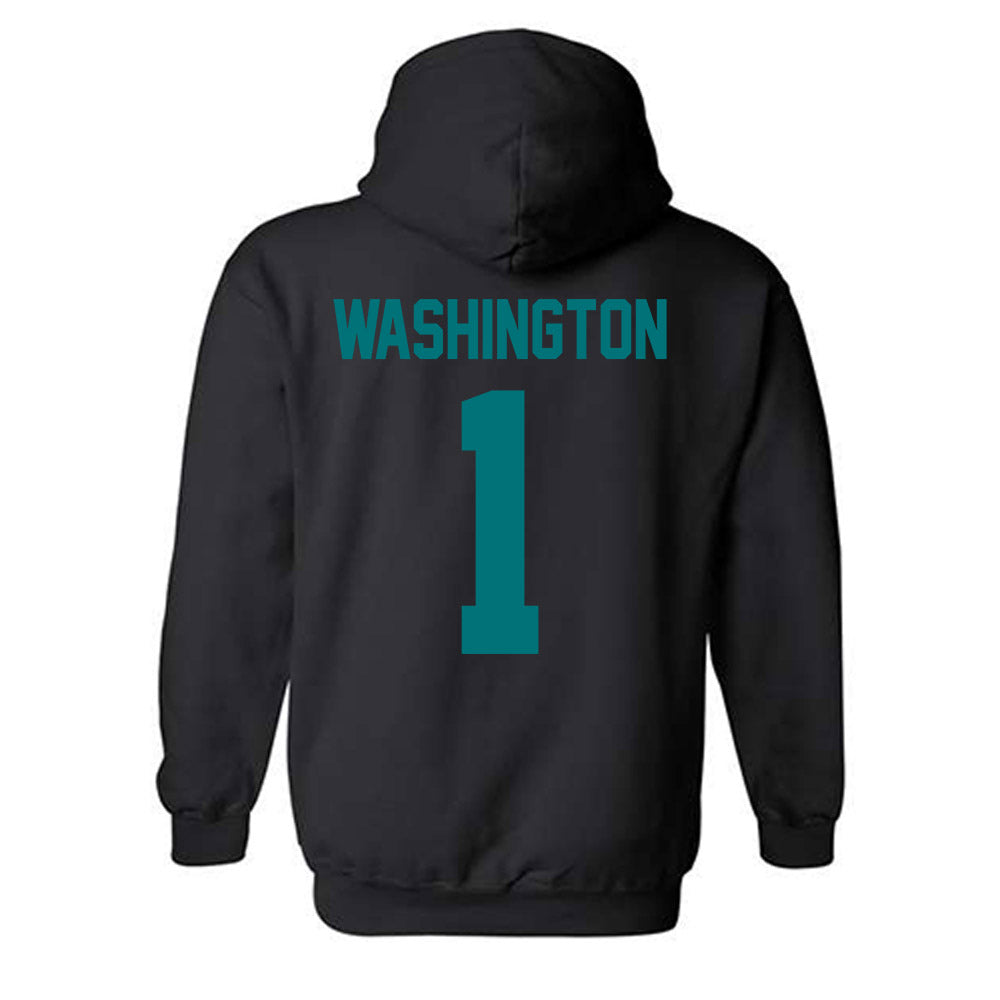 Coastal Carolina - NCAA Football : Robby Washington - Classic Shersey Hooded Sweatshirt-1