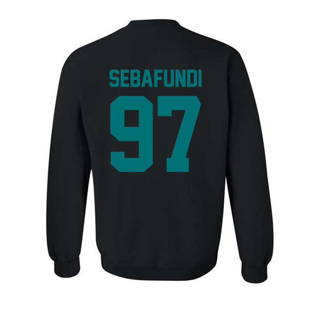 Coastal Carolina - NCAA Football : Emile Sebafundi - Classic Shersey Crewneck Sweatshirt-1