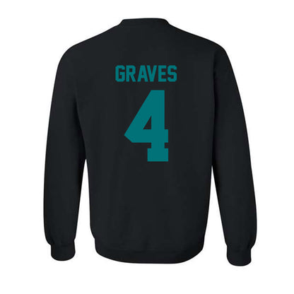 Coastal Carolina - NCAA Football : Bryson Graves - Classic Shersey Crewneck Sweatshirt-1