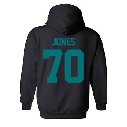 Coastal Carolina - NCAA Football : Daniel Jones - Classic Shersey Hooded Sweatshirt-1