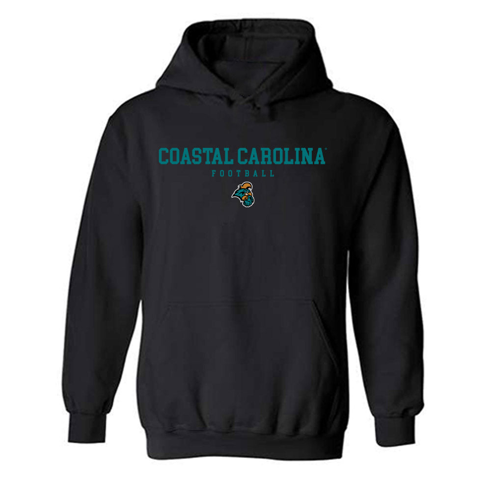 Coastal Carolina - NCAA Football : Blake Boda - Classic Shersey Hooded Sweatshirt-0