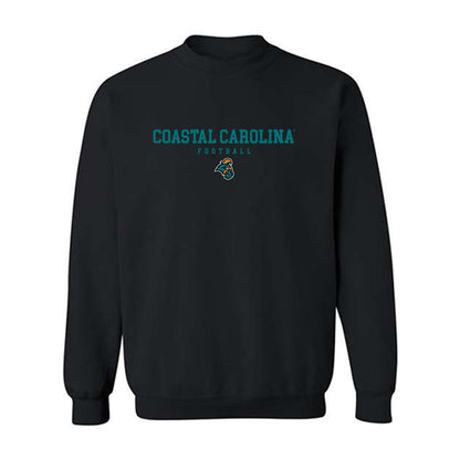Coastal Carolina - NCAA Football : Dom Knicely - Classic Shersey Crewneck Sweatshirt-0