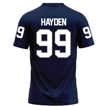 Monmouth - NCAA Football : Patrick Hayden - Blue Football Jersey-1