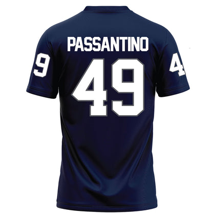 Monmouth - NCAA Football : Frankie Passantino - Blue Football Jersey-1