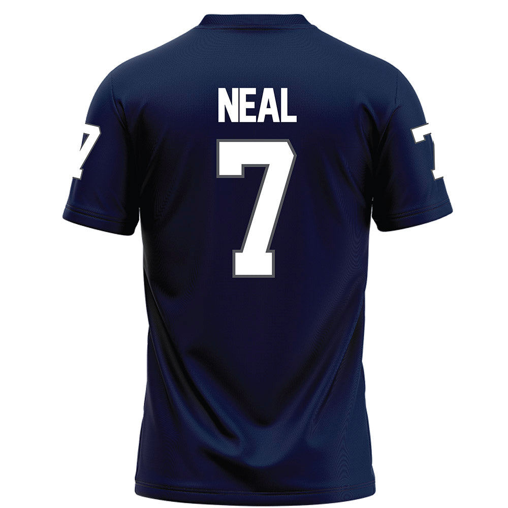 Monmouth - NCAA Football : Travon Neal - Blue Football Jersey-1