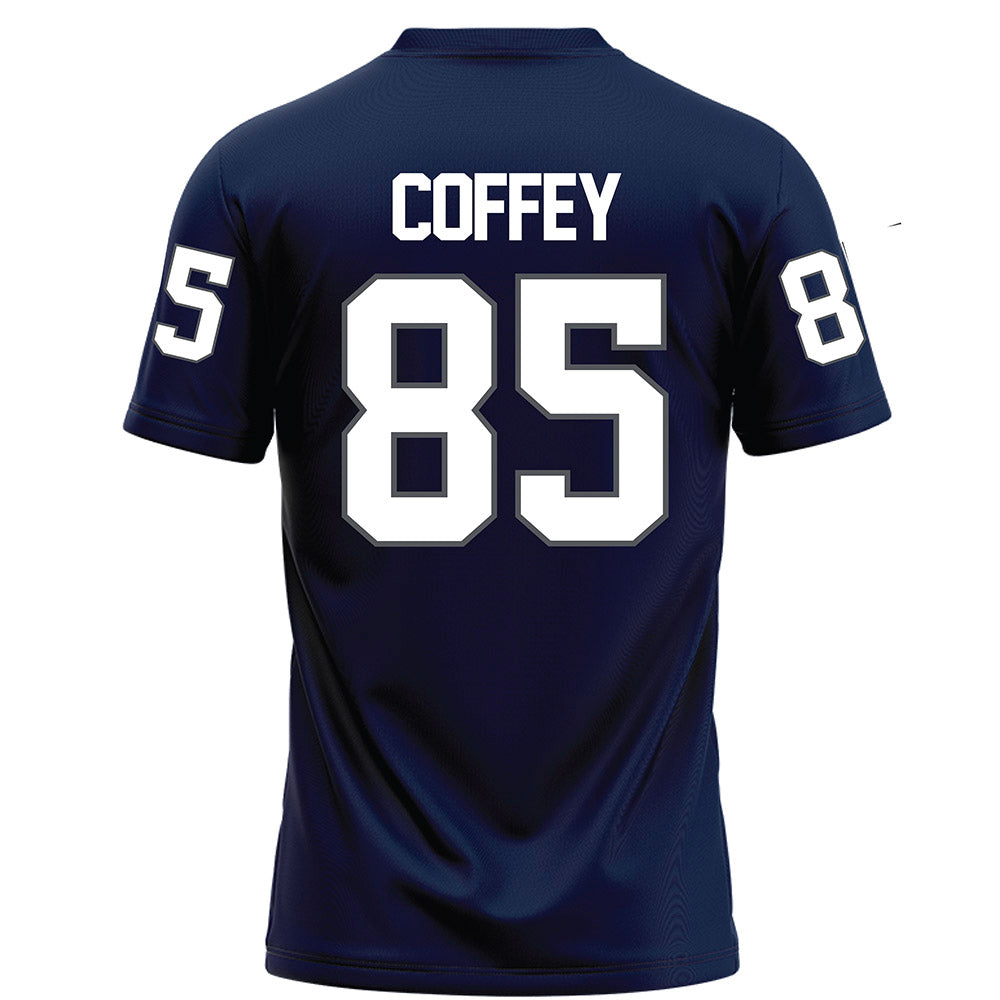 Monmouth - NCAA Football : Michael Coffey - Blue Football Jersey-1