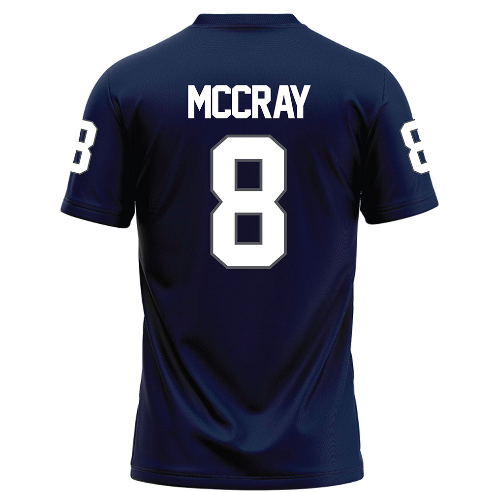 Monmouth - NCAA Football : Marquez McCray - Blue Football Jersey-1