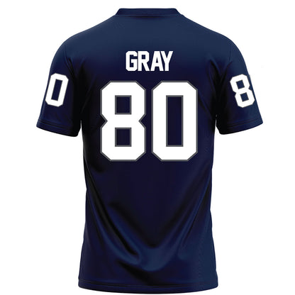 Monmouth - NCAA Football : Jordan Gray - Blue Football Jersey-1