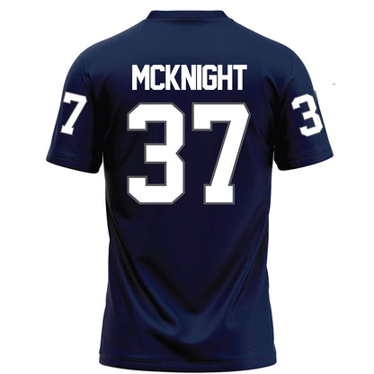 Monmouth - NCAA Football : Kadeem McKnight - Blue Football Jersey-1