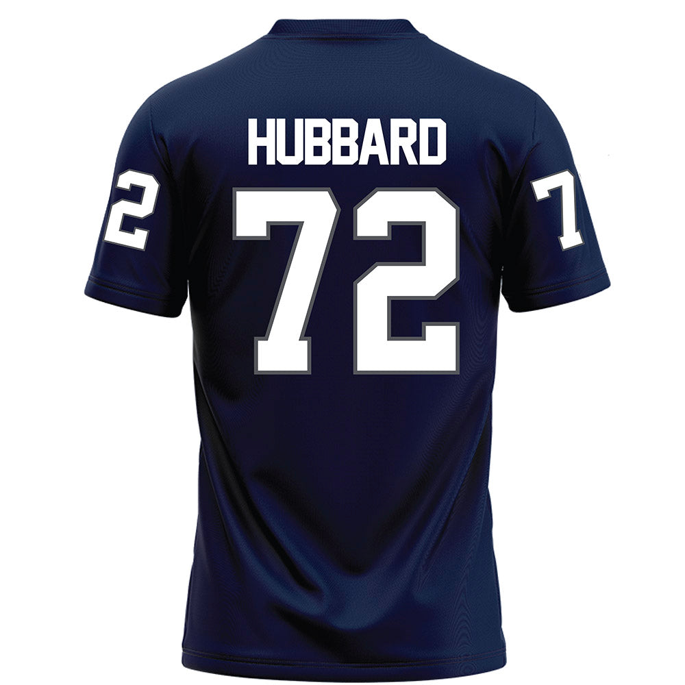 Monmouth - NCAA Football : Shalik Hubbard - Blue Football Jersey-1