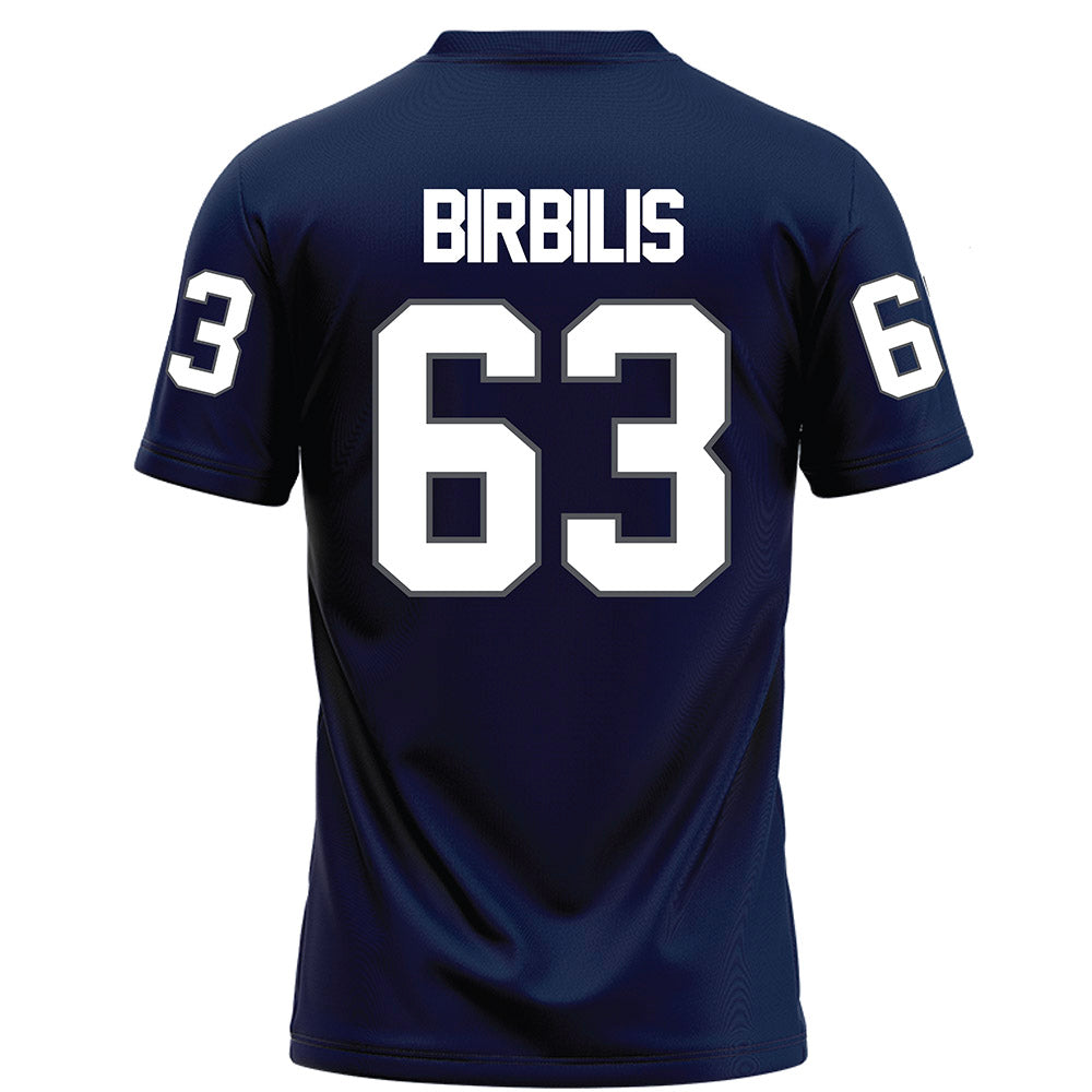 Monmouth - NCAA Football : Blake Birbilis - Blue Football Jersey-1